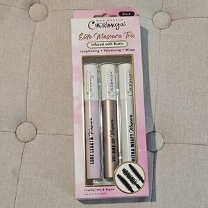 Cherimoya Elite Mascara Trio Black Biotin Infused 3 Pk